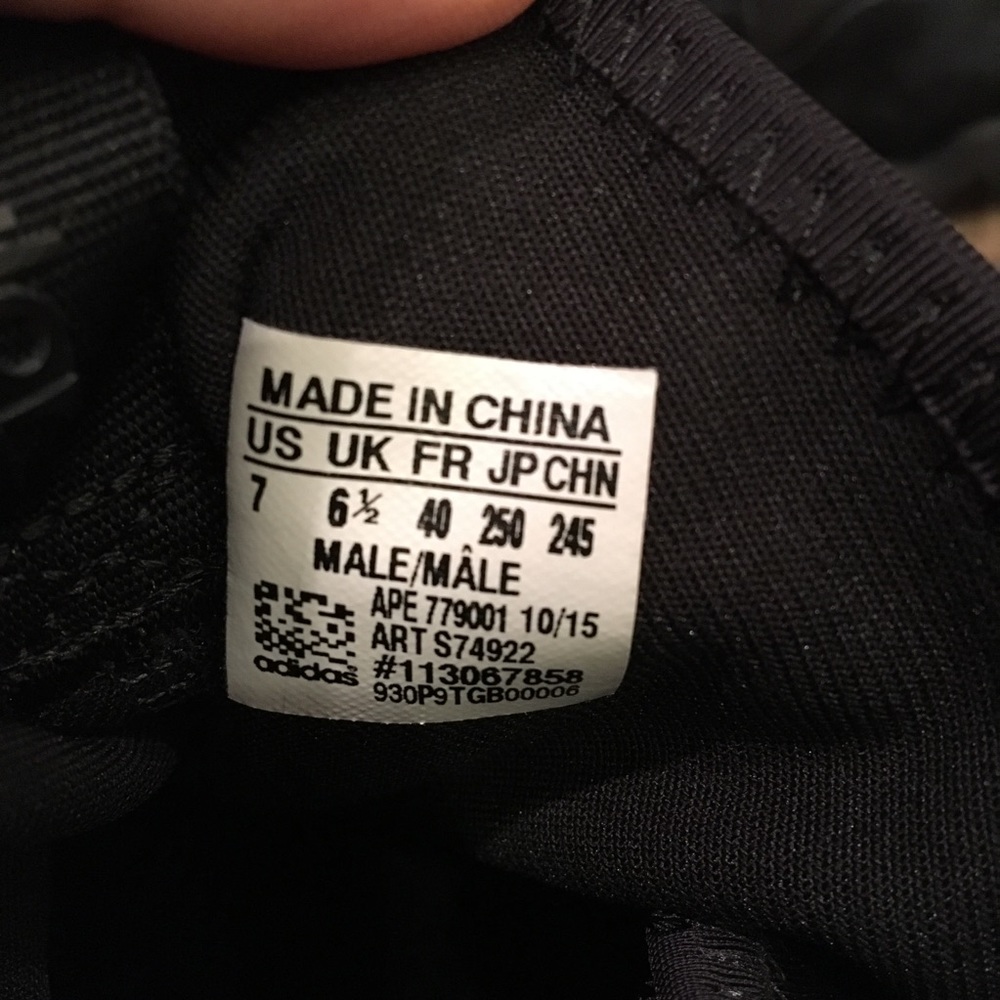 Adidas Tubular X Triple Black - Picture 6 of 8